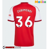 Moške Nogometnih dresov Arsenal Martin Zubimendi #36 Domači 2026-27 Kratki rokavi